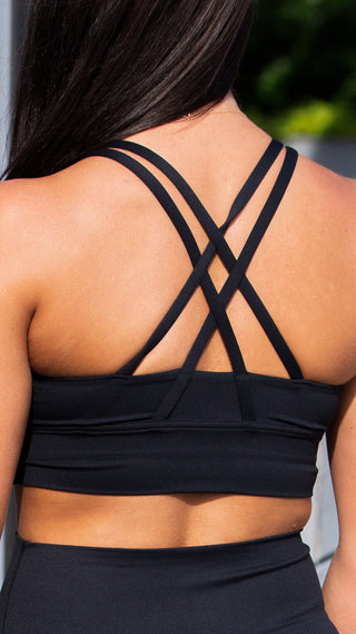 Butter Strappy Top - Black