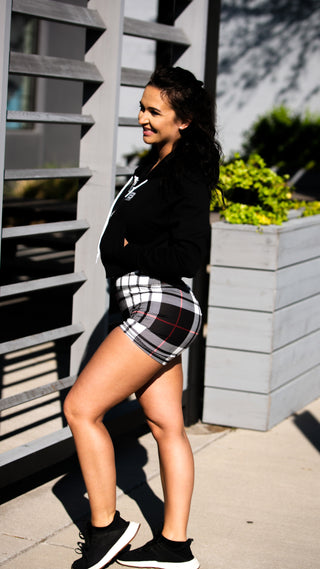 Curve Classic Shorts - Black Gingham