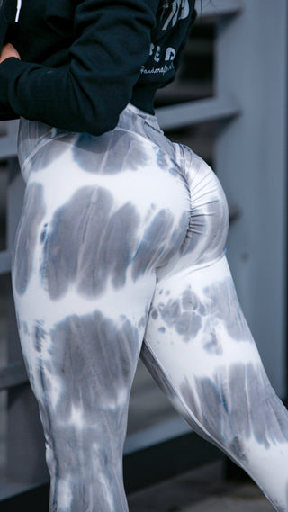 Curve Classic Leggings Marble - Marble Grey