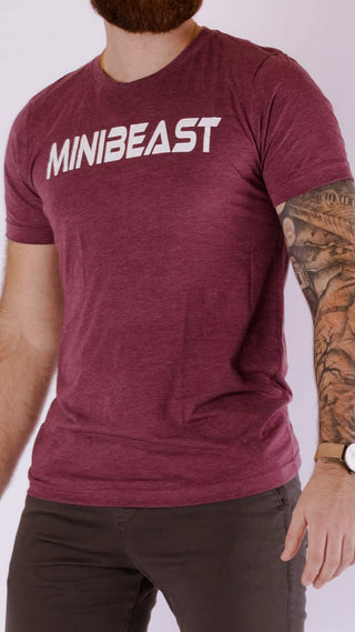 Minibeast Classic Lightweight Unisex Tee - Maroon