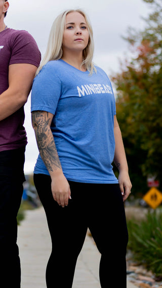 Minibeast Classic Lightweight Unisex Tee - Baby Blue