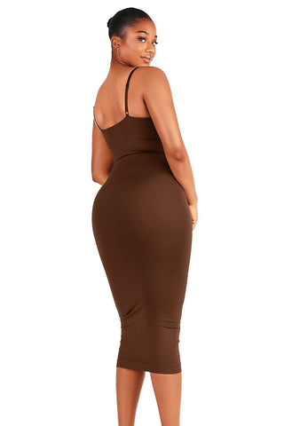 Contour Z Dress - Mocha