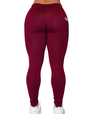 OG Leggings - Burnt Red (Comfort)