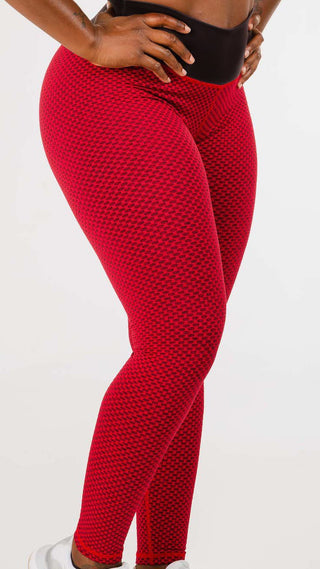 Curve X Leggings Hex - Hex Red