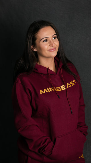 Lounge Hoodie - Maroon