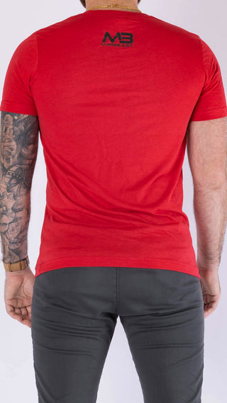 Minibeast Classic Lightweight Unisex Tee - Scarlet