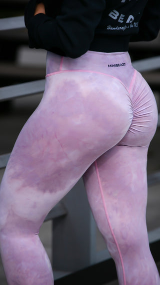 Curve Classic Leggings Marble - Marble Blush