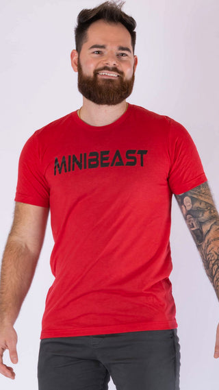Minibeast Classic Lightweight Unisex Tee - Scarlet