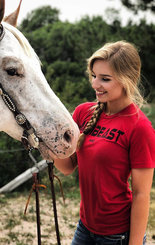 Minibeast Classic Lightweight Unisex Tee - Scarlet