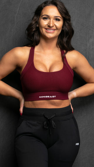 Uplift Sports Top - Maroon