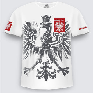 Polska Midweight Unisex Tee - White
