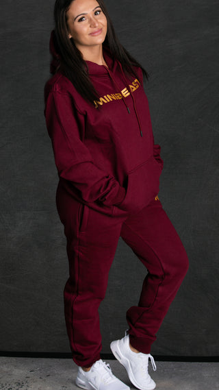 Lounge Hoodie - Maroon