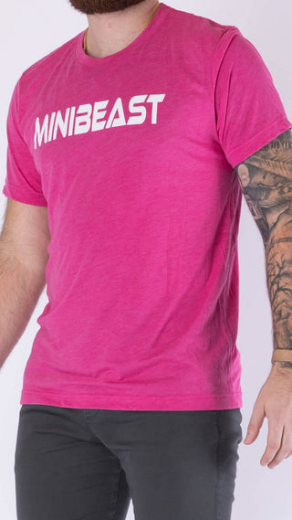 Minibeast Classic Lightweight Unisex Tee - Pink