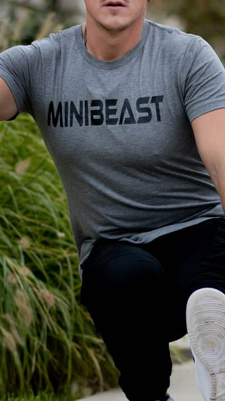 Minibeast Classic Lightweight Unisex Tee - Grey