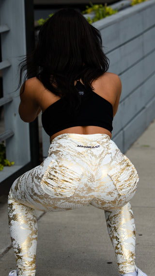 Curve X Leggings Pattern - White Gold