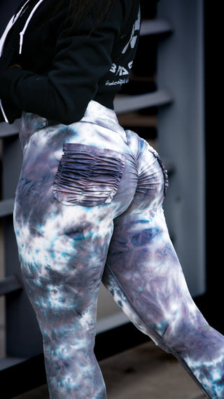 Curve X Leggings Marble - Marble Storm