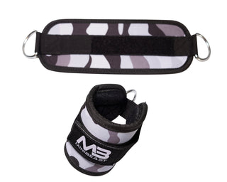 ANKLE STRAPS - WHITE CAMO