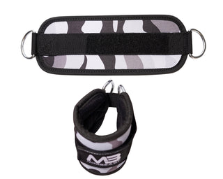 ANKLE STRAPS - WHITE CAMO