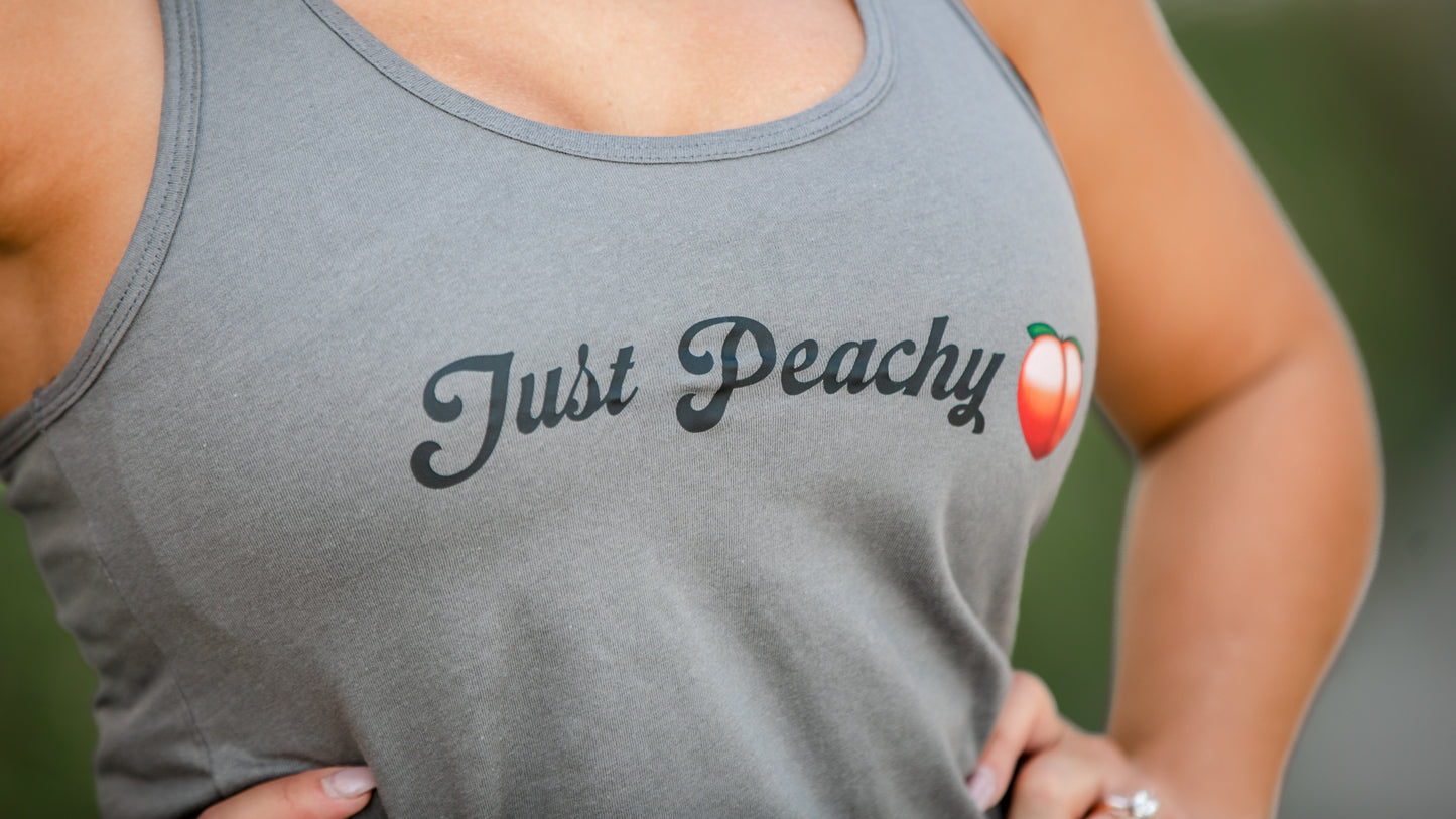 "Just Peachy 🍑" Tank