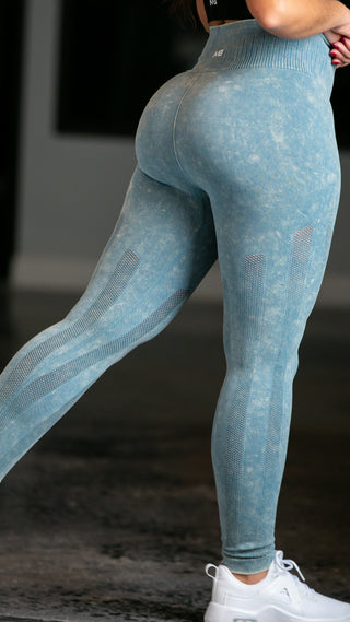Desire Leggings - Stonewash