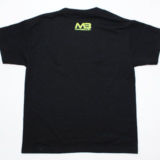Minibeast Classic Youth Unisex Tee - Black & Yellow