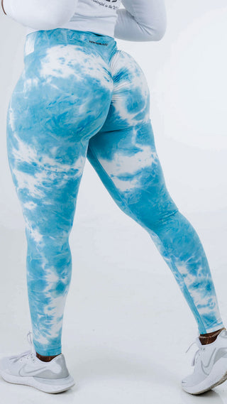 Curve Classic Leggings Marble - Marble Blue