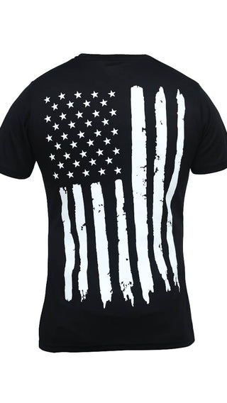 USA Performance Unisex Tee - Black