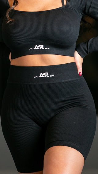 Haute Biker Shorts - Black