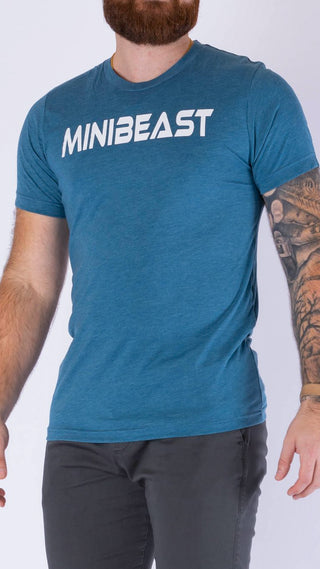 Minibeast Classic Lightweight Unisex Tee - Steel Blue