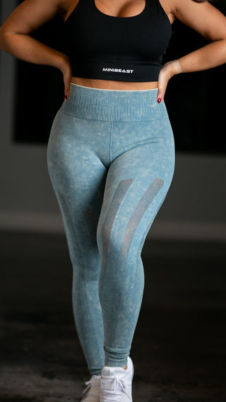 Desire Leggings - Stonewash