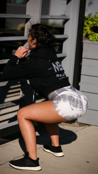 Curve X Shorts Pattern - Marble Grey