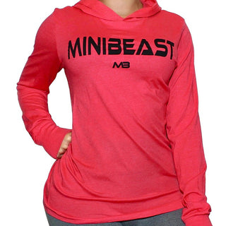 MB Classic Lightweight Hoodie (Unisex) - Heather Red