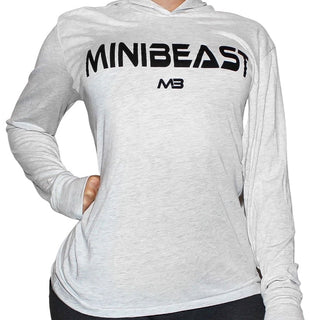 MB Classic Lightweight Hoodie (Unisex) - Heather White