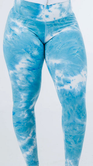 Curve Classic Leggings Marble - Marble Blue