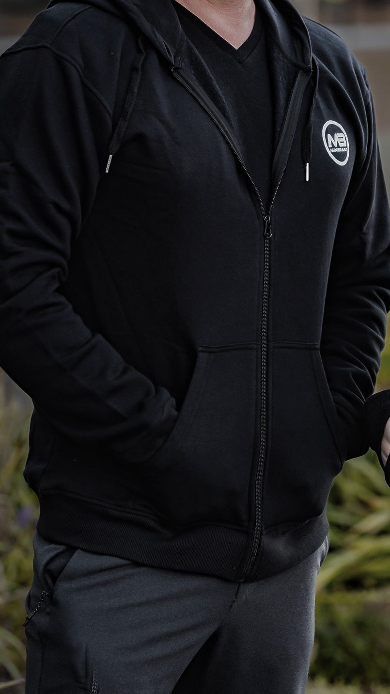 Unisex Classic Fleece Hoodie - Black